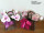 wooden bag "antique-art" 19,5 x 12 x h 31cm