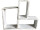 Dekowürfelset Antik-Art rechteckig white-washed, 3-tlg. 44/51/58 x 24/30/38 x T 20cm