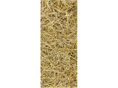 Textilbanner Stroh gelb  75x180cm Schlauchnaht oben+unten