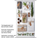 Textilbanner Winter-Päckchen "Winter" 180...