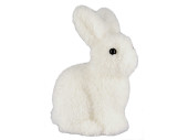 snow bunny white styrofoam "standing" 17 x h 23cm