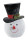 Schneemannkopf mit Zylinder gross, H 49 x B 30cm