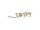 Schlitten aus Holz natur M 38 x 15 x 8 cm
