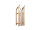 Schlitten aus Holz natur M 38 x 15 x 8 cm