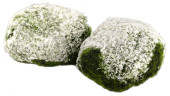 Moossteine beschneit 2er Set je 1 St.:12 x 10cm, 7 x 10cm