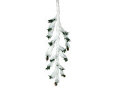 Schneetannenzweig weiss/gr. 70cm lang x Ø 25cm
