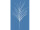Winterzweig Filigran 120cm weiss/beflockt