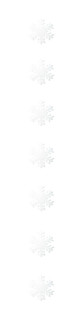 Schneekristallgirlande weiss 200cm lang x Ø18cm 7-tlg. Watte, schwer entflammbar