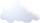 Wattewolke weiss 100x60cm schwer entflammbar
