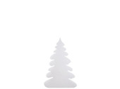 Tanne weiss Watte 30 x 50cm schwer entflammbar