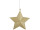 Stern Alpha gold Ø 15cm Glitter, Karton, 3,5cm dick