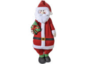 Nikolaus Teleskopbeine rot-weiss, mit Geschenk 65 - 100cm...