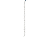 LED-Girlande Holzsterne weiss L 170cm, 15 LEDs warmweiss