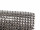 Pailettenband Glitzer silber 11,5 x 455 cm