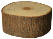 Baumstamm Highland Ø30x13cm braun, PVC