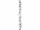 Paillettengirlande silber 180cm