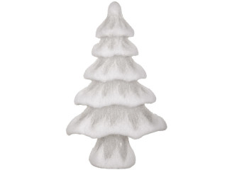 Tanne White Crystal gross klar/weiss, 32x13xH50cm