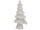 Tanne White Crystal gross klar/weiss, 32x13xH50cm