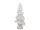 Tanne White Crystal klein klar/weiss, 24x11xH42cm