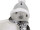 Vogel White Crystal klar/weiss, 25x12xH24cm