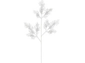Korallenzweig 3-fach weiss 60 x 140cm, mit Glitter