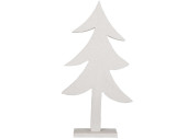 Tanne a.Platte Wooden weiss 28 x H 52.5cm, 2cm dick...