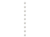 Sternenkette ShinyWire champagner L 180cm, 9-tlg....