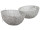Kugel ShinyWire silber 35cm 2-tlg., zum Öffnen