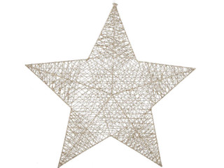 Stern voll ShinyWire champagner Ø 100 cm