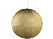 Kugel Deko-Star shining XL aufblasbar, gold, Ø 40cm