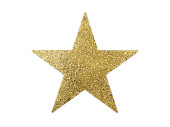 Glimmerstern gold 40cm 1Stk./Btl.