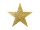 Glimmerstern gold 40cm 1Stk./Btl.