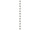Glimmersterngirlande silber 180cm lang x 5cm 29tlg.