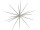 Sputnikstern silber 20-tlg. 30cm Kunststoff/Glimmer