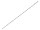Perlengirlande Glitter silber 150cm, grosse/kleine Kugeln