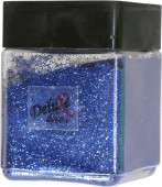 Glitter Eco 130g, dunkelblau Dose 250ml, hexagonal, 385my