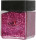 Glitter Eco 130g, pink Dose 250ml, hexagonal, 385my