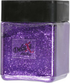 Glitter Eco 130g, lila Dose 250ml, hexagonal, 385my