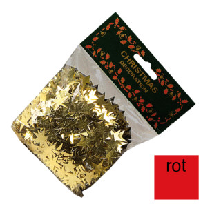 Streusterne rot 20mm Metallfolie 112 gr/Btl.