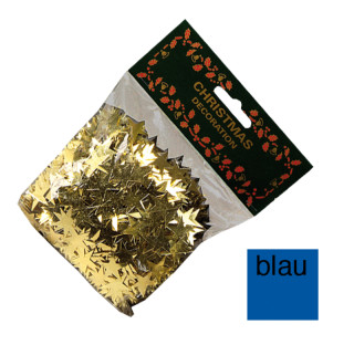 Streusterne blau 20mm Metallfolie 112 gr/Btl.