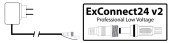 ExConnect24 v2 Netzteil 20VA transp. 3m Zuleitung, IP44...