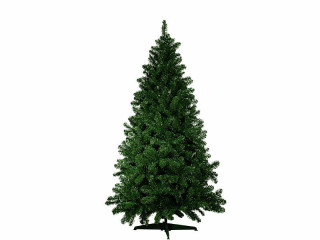 Edeltanne grün 210cm Ø 152cm, 1502 Spitzen schwer entfl., Metallständer