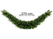 Bogengirlande grün gross 270cm lang mit 330 Spitzen