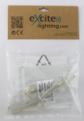 ExConnect 12-24 Extention 3 transparent, L 3m
