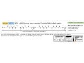 PRO Stringlight WFC 2x4m ExConnect31, outdoor IP44, 31V 2VA, 2 x 40 LEDs, inklusive 2 Switcher