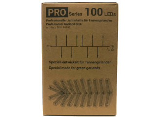 PRO Boa-Girlande Dual 300cm ExConnect31,outdoor IP44 31V 100 LEDs, inkl.1 Switch