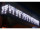 LED LV Ice Light 57 LEDs v2 kaltweiss, H 30-50cm, B 1,5m 24V, Kabel transparent