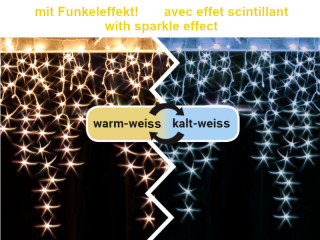 PRO IceLights WFC 30-50cmx3m ExConnect31,outdoor IP44 31V 114 LEDs, inkl. 2 Switcher