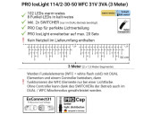 PRO IceLights WFC 30-50cmx3m ExConnect31,outdoor IP44 31V 114 LEDs, inkl. 2 Switcher