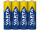 VARTA Industrial Pro 4006 piles, 1.5V Mignon/AA/LR06, 4 pcs., 2960mAh